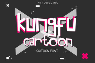 A Font for Playful Business Branding: Kungfu Cartoon Review