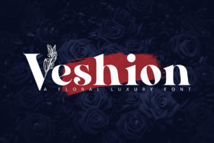 AL Veshion Is a Floral Font That Makes Your Website Bloom