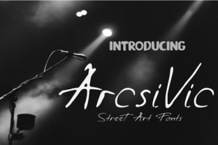 Arcsivic: A Playful Font for Editorial Atmosphere