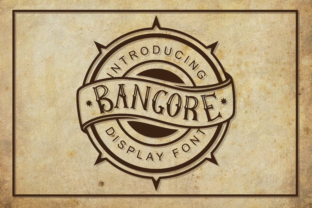 Bangore: A Display Font That Isn’t Afraid to Stand Out