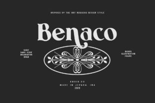 Benaco: An Editorial Typeface Bridging Vintage Elegance and Modern Design