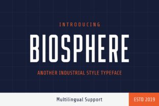 Biosphere: The Display Font That Cuts Through Campaign Noise