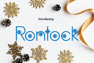 Bringing a Playful Touch to Your Products with the Rontock Font