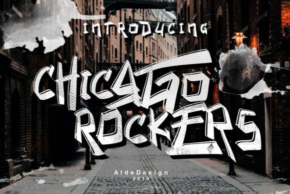 Chicago Rockers: A Rough-and-Ready Display Font for Bold Work