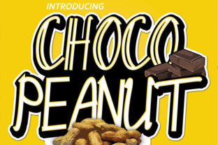 Choco Peanut: A Font That Brings Playful Character to Your Brand