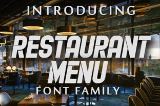 Choosing Restaurant Menu Font for a Web Design Project