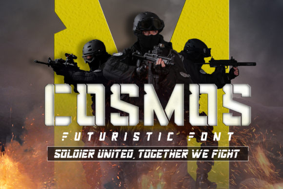 Cosmos: A Futuristic Display Font for Web Design