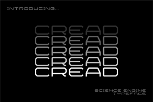 Cread: A Display Font for Modern Digital Brands