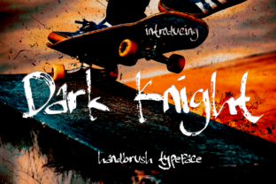 Dark Knight: A Review of This Bold Editorial Font