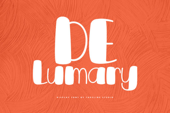 De Lumary: A Display Font for Modern Editorial Design