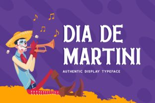Dia De Martini: A Playful Display Font for Editorial Projects
