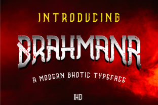 Discover Brahmana: The Gothic Font for Crafters & Creators