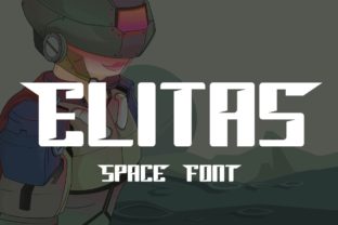 Elitas: A Futuristic Display Font for Modern Marketers