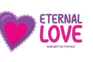 Eternal Love: A Handwritten Font for Digital Design