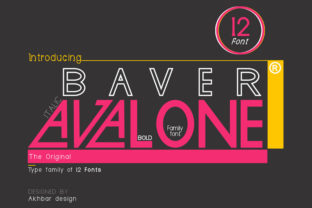 Exploring Baver Avalone as a Display Font for Brand Identity Projects