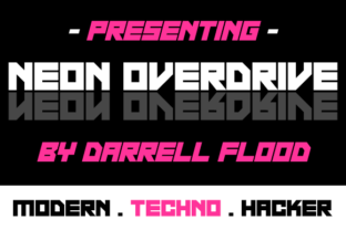 Introducing Neon Overdrive: A Display Font Built for Editorial Impact