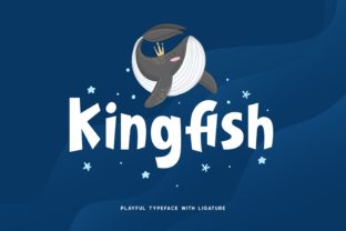 Kingfish Typeface: The Playful Display Font for Engaging Editorial Design