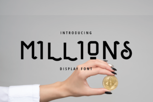 Millions: A Display Font for Elegant Editorial Personality