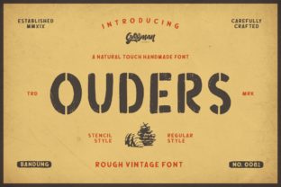 Ouders: A Display Font for Authentic Digital Branding