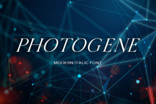 Photogene: The Display Font for Modern Campaign Clarity