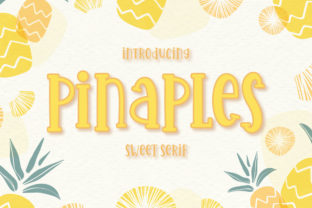 Pinaples Font: A Handmade Designers Secret for Sweet Product Labels