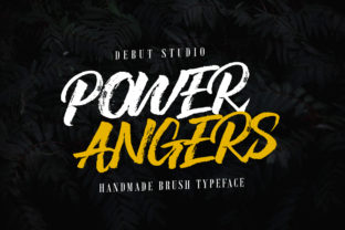 Power Angers: A Display Font Built for Bold Brands