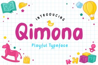 Qimona Font: A Display Typeface for Engaging Campaigns