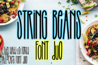The Editorial Power of the String Beans Display Font