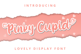The Pinky Cupid Font for Digital Branding and Web Design