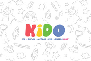 The Whimsical Charm of the Kido Display Font for Crafters