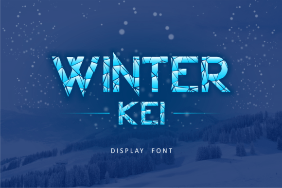 Winter Kei: A Bold Display Font for Digital Branding